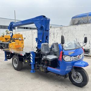 ייצור מקצועי חדש תלת אופן עגור משאית קטנה נייד הידראולי מיני 3טון - Product Image 2