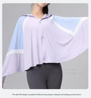 Veste de protection solaire en soie glacée pour femmes UPF50, anti-UV, manches longues, pour l'été, le cyclisme, manteau de protection solaire