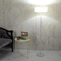 Lampadaire LED moderne et créatif avec tissu protecteur des yeux Salon Salle d'étude Hôtel Chambre à coucher Décoration Canapé Lumière d'ambiance