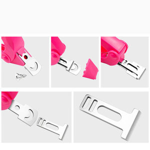 Nailfor-Recortador de uñas acrílico, cortador de bordes en forma de U con triple corte y dial de medida, herramienta de tijeras de manicura - Product Image 5