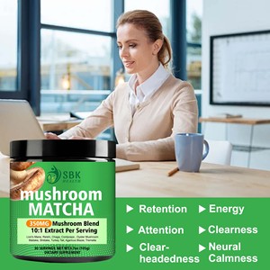 Suministro Directo de Fábrica: Polvo de Matcha con Hongos y Polisacáridos de Hongo Cola de Pavo para Aumentar la Inmunidad, Polvo de Melena de León - Product Image 6