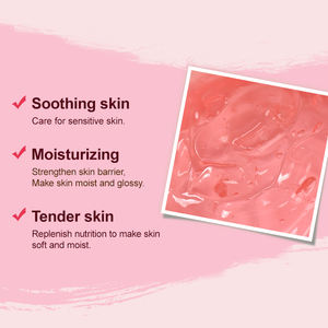 Masque de nuit en gel au collagène et à la Centella pour le visage, soin éclaircissant bio OEM - Product Image 4