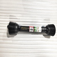 Pièces de tracteur - Arbre de transmission agricole avec tube triangulaire 6 cannelures et couvercle de protection