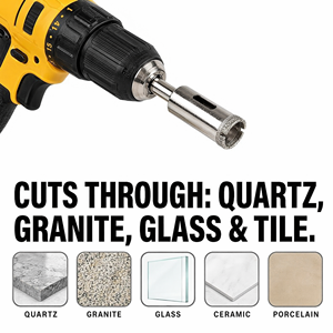 <span class=keywords><strong>Foret</strong></span> diamanté électroplaqué DIAMTOOL pour carreaux de céramique et marbre - Product Image 6