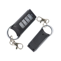 Télécommande sans fil RF à apprentissage et duplication, avec cadre métallique, 433 MHz/315 MHz, haute qualité, prix usine, pour contrôle de porte de garage