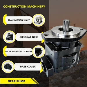 Pompe à engrenages Oilmax haute résistance 324-9110-522 série P350 2 pouces, faible bruit, fonctionnement stable, pompe hydraulique de rechange - Product Image 2