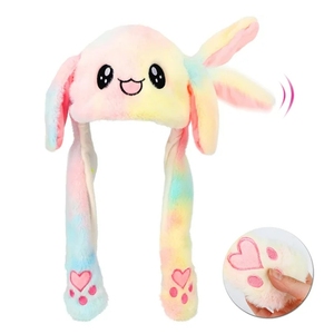 Gorro <span class=keywords><strong>con</strong></span> <span class=keywords><strong>Orejas</strong></span> <span class=keywords><strong>de</strong></span> Conejo Led, Gorro <span class=keywords><strong>de</strong></span> <span class=keywords><strong>Pikachu</strong></span> Suave para Saltar, Juguete Divertido para Niñas, Sombrero <span class=keywords><strong>de</strong></span> Felpa Kawaii <span class=keywords><strong>de</strong></span> Dibujos Animados, Juguetes <span class=keywords><strong>de</strong></span> Regalo para Niños Adultos - Product Image 1