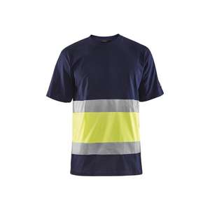 BLAKLADER-Camiseta de alta visibilidad 338710308833XXXL Azul marino/Amarillo-EAN 7330509449257 ROPA DE TRABAJO DE 2017 - Product Image 1