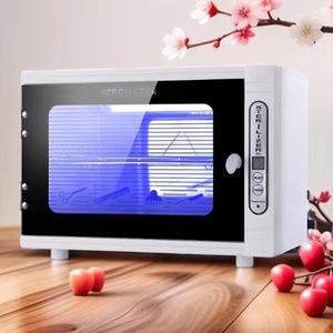 Armoire de désinfection professionnelle haute température pour ongles, stérilisateur en acier inoxydable avec écran LED pour soins de beauté et personnels - Product Image 1