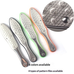 Lima per Piedi Ovale Professionale in Acciaio Inox 304 Elettrogravato, Strumento per Pedicure, Rimozione Pelle Morta - Product Image 1