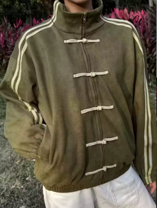 Giacca da <span class=keywords><strong>Uomo</strong></span> alla Moda Retrò con Colletto Rialzato, Nuova Collezione 2026, Giacca Sportiva Traspirante per <span class=keywords><strong>Primavera</strong></span> e Autunno - Product Image 2