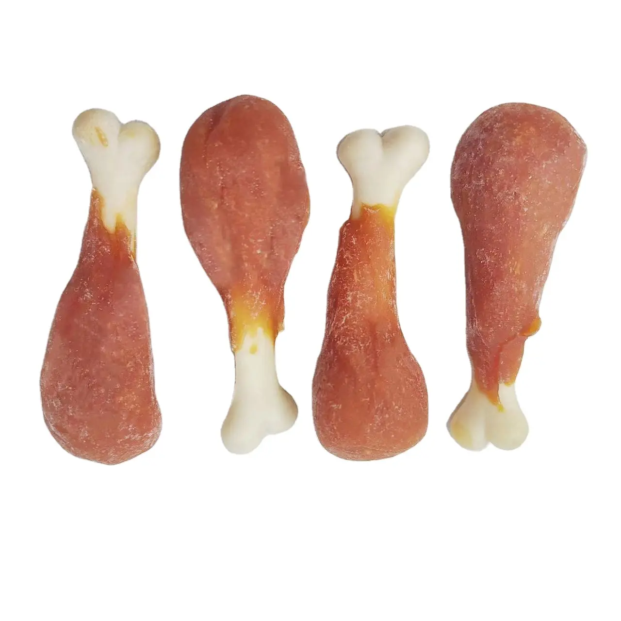 High Quality Fresh Meat High Protein Natural Nutrition Chicken wrapped knotted bones rawhide dog treats wholesale pet treats