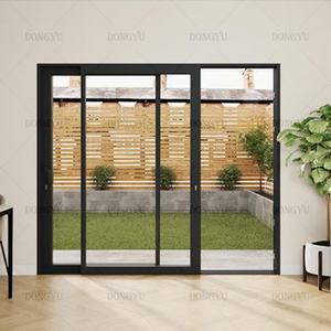 Congo Exterior 3 Tracks With Mosquito Net Top Với Transom Mái Hiên Cửa Sổ-Shad Nhôm Cửa Trượt - Product Image 4