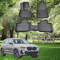 Convient pour 2018-2022 BMW X3 avec tapis de voiture de protection contre les intempéries