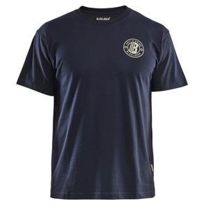BLAKLADER - 942010428600XS T-shirt Grit Flag Bleu marine foncé-EAN 7330509947630 T-SHIRTS DE TRAVAIL ET POLO - Product Image 1