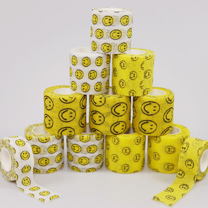 Keepolo-Vendaje adhesivo transpirable de nailon LICRA sintético, Protección deportiva, protector de dedos, patrón sólido <span class=keywords><strong>el</strong></span>ástico - Product Image 1