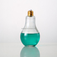 Nouveau design chine meilleur prix 100ML 500Ml verre verres ampoule en forme de paille tasse jus eau boisson bouteille pour la décoration