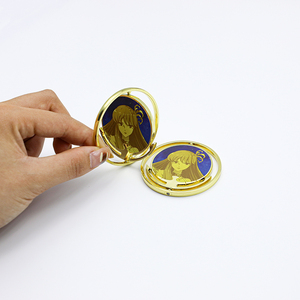 Monedas de Latón con Impresión UV Metálica Dorada Brillante, Diseño de Anime, Chica Linda Giratoria con Moneda, Personaje de TV/Película, Moneda de Recuerdo - Product Image 1