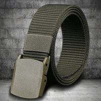 Camouflage multicolore Tactique Activités de plein air Sports Tissage Serpent Nylon Ceinture élastique Ceinture tactique pour homme