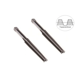 Bouchon inférieur à cannelure droite HSS ACME outils de filetage de vis de machine Tr8-Tr20 <span class=keywords><strong>taraud</strong></span> trapézoïdal trapézoïdal - Product Image 1