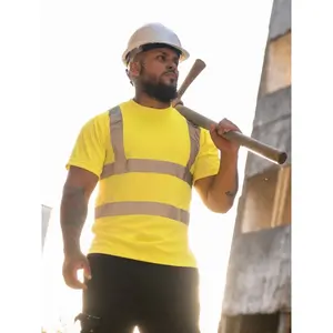 Camiseta polo de alta visibilidad personalizada para merchandising - Product Image 1