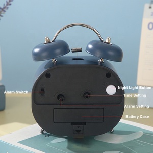 Reloj Despertador Digital Infantil con Diseño de Dibujos Animados, Reloj Despertador Moderno de Cuarzo con <span class=keywords><strong>Alarma</strong></span> Fuerte, Función de Repetición y <span class=keywords><strong>para</strong></span> <span class=keywords><strong>Despertar</strong></span> Temprano - Product Image 6