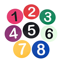 Panneaux de signalisation routière en aluminium personnalisables avec lettres colorées, disques métalliques ronds vierges, et plaques signalétiques en étain pour numéros de sol, usine, ou repères de terrain