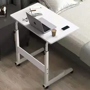 접이식 컴퓨터 책상 조절 각도 높이 침실 다기능 접이식 게으른 테이블 높이 조절 책상