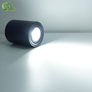 Moderne rond GU10/5.3 Aluminium LED Plafonnier Design Industriel Style Fer Corps Cylindre <span class=keywords><strong>Spot</strong></span> Downlight Lampe Lumière - Product Image 2