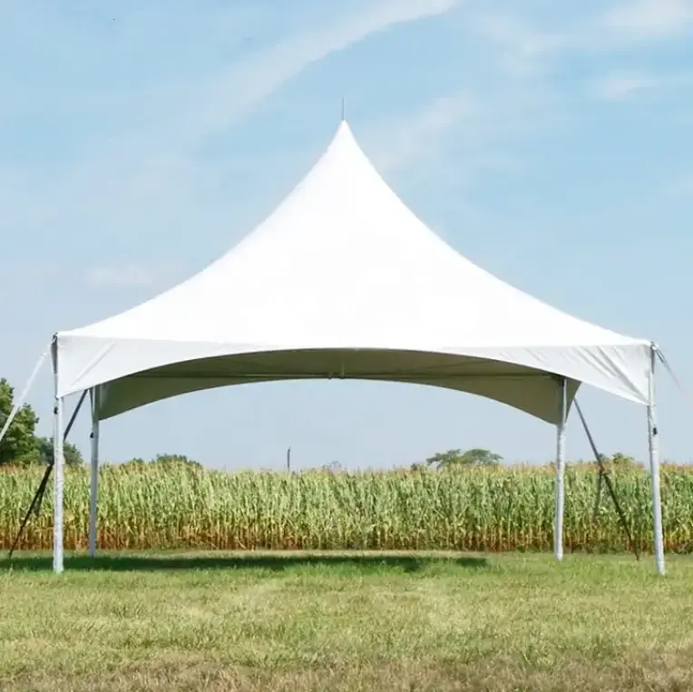 Festa tenda casamento pátio gazebo Outdoor Carport Canopy sombra exterior evento impermeável Marquee Frame tendas 20ftx20ft(6m x 6m)