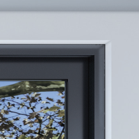 Ventana Corredera Horizontal de Aluminio y Vidrio con Sistema Automático de Ventilación de Humo y Fuego, Doble Acristalamiento, para Edificios Comerciales y Fábricas