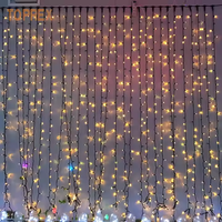 Toprex IP65 étanche LED chaîne rideau lumière 220V noël fée lumières pour extérieur maison décorative suspendue