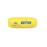 Jouet Squishy Géant en Forme de Bâton de Beurre Mignon, Jouet Doux à Pression Lente en TPR Jaune, Idéal pour Étudiants, Fêtes et Cadeaux d'Été