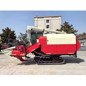 Moissonneuse-batteuse sur chenilles pour riz et blé, haute productivité, machine agricole - Product Image 2