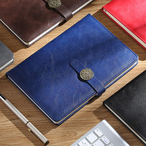 Carnet en cuir A5 pour le bureau, reliure spirale, papier Daolin 80g, bloc-notes portable, fermoir magnétique, coffret cadeau - Product Image 3