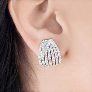 Orecchini Pendenti a Strati per Donne, Eleganti Orecchini Pendenti da Cerimonia, Gioielli di Moda per Uso Quotidiano e Feste - Product Image 3