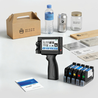 Imprimante à jet d'encre portable Aisomark 12,7 mm, 27 langues, 600 DPI, 4,3 pouces, qualité économique, utilisation industrielle, portable, flexible
