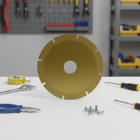 Disque de meulage diamanté brasé pour le polissage du marbre, disque de meulage pour carreaux de céramique, disque de coupe pour pierre de quartz