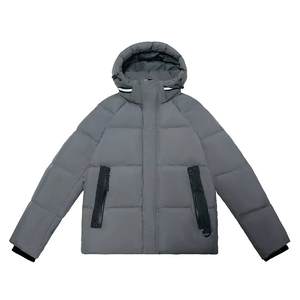 Manteau d'hiver matelassé pour femme, brillant, vert sarcelle, imperméable, 90% duvet, épais, taille normale, grande taille 4XL, surdimensionné - Product Image 2