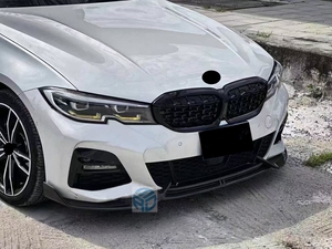 Labio de parachoques delantero MRD para BMW G20 G28 2019 + PRE LCI <span class=keywords><strong>AO</strong></span> estilo diseño de una pieza fibra de carbono Real - Product Image 2