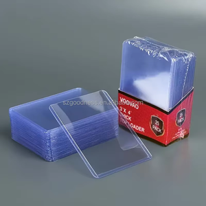 Étui rigide en plastique de haute qualité 35PT pour cartes, 3" x 4", protège-cartes de baseball, étui rigide pour cartes de jeu de collection - Product Image 3