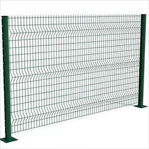 Clôture en treillis métallique 3D courbé facile à installer avec poteaux et <span class=keywords><strong>clips</strong></span> – Kit complet de sécurité <span class=keywords><strong>pour</strong></span> la construction - Product Image 6