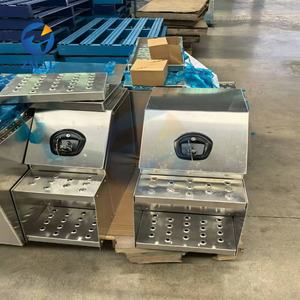 Boîte à outils personnalisée en aluminium de haute qualité pour camion, résistante à la poussière, OEM, grande ouverture, pour semi-<span class=keywords><strong>remorque</strong></span> - Product Image 2