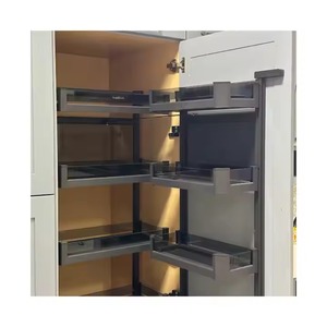 Enbl Ready Made Indonesia Armarios de cocina clásicos modernos con laca Puertas acrílicas Grifos Bisagras Cajones y salpicaduras - Product Image 6