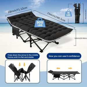 Equipo de Camping de Alta Calidad, Cama Plegable de Metal, Camas de Viaje Plegables, Cama de Camping Plegable Oxford para Adultos, Plegable para Exteriores SS-GH-7050 - Product Image 5
