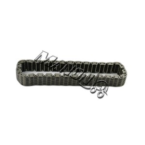Cadena de transmisión para montacargas Hyster Komatsu, paso de 12.7 mm, rodillo de 15 mm, acero, hebra única, estándar, para maquinaria - Product Image 1