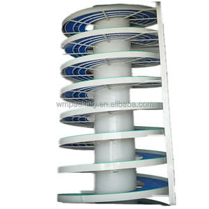 Hoog rendement verticale spiraalvormige elevator transportband flexibele schroeftransportmachine voor bulk materiaal <span class=keywords><strong>handling</strong></span> - Product Image 1