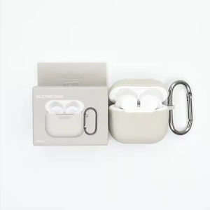 Funda Protectora de Silicona de Alta Calidad, Color Sólido, para Auriculares, Silicona Líquida Suave, Anti-Caídas - Product Image 2