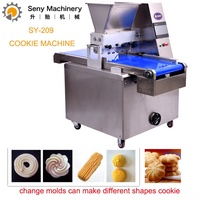 Machine à fabriquer des biscuits de haute qualité, nouvelle, 220V, en acier inoxydable 304, multifonctionnelle, écran tactile, haute capacité 80-300kg/h