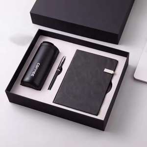 Nouvelles Idées de Produits 2025 Coffret <span class=keywords><strong>Cadeau</strong></span> d'Affaires Personnalisable en Cuir avec Bouteille de Stylo Carnet de Notes Promotionnel Tasse Article <span class=keywords><strong>Cadeau</strong></span> - Product Image 1